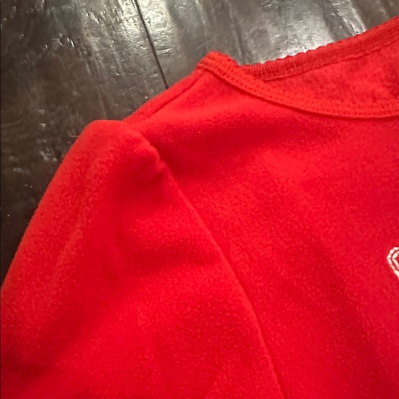 Baking Spirits Bright fleece holiday pajamas Carter's girls 7 Christmas pjs - Picture 7 of 8